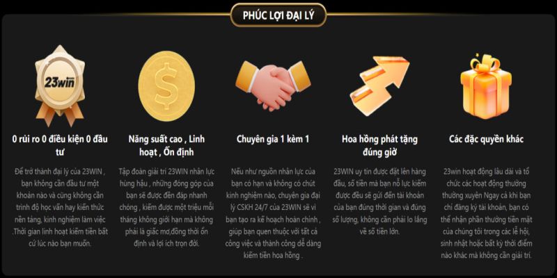 Lợi ích của công việc đại lý nhà cái là gì